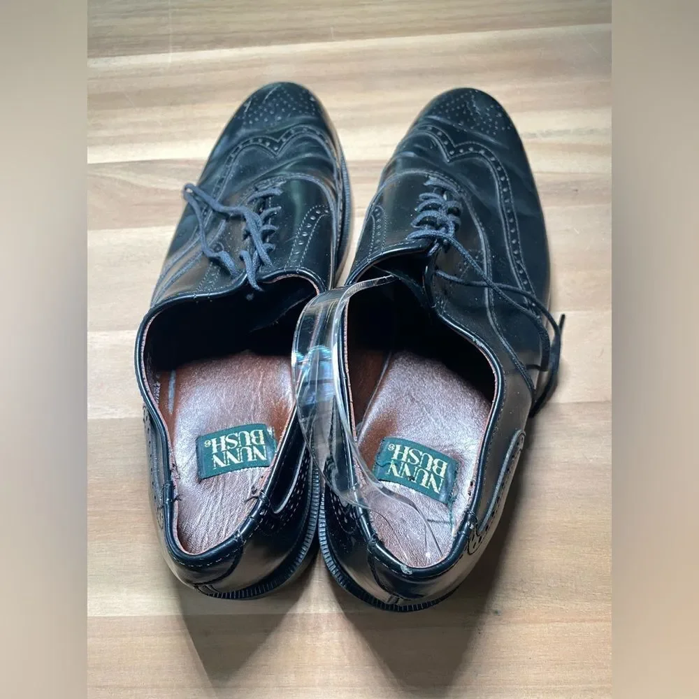 Nunn bush oxfords black size 10‎